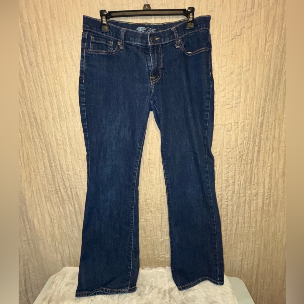 Old Navy Dark Blue Denim Women's Jeans 8